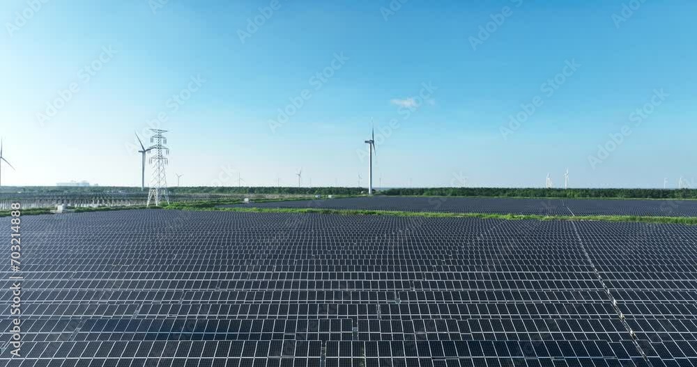solar power plant and wind power station solar power plant and wind power station