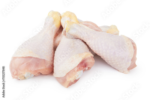 Chicken legs isolated