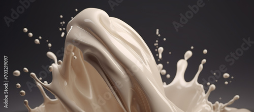 splash of thick vanilla milk  liquid  sweet  wave 3