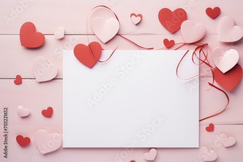 valentine card Give for blessings, love, and feelings to important people.