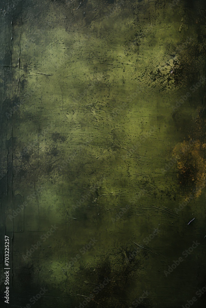 Grunge dark olive background