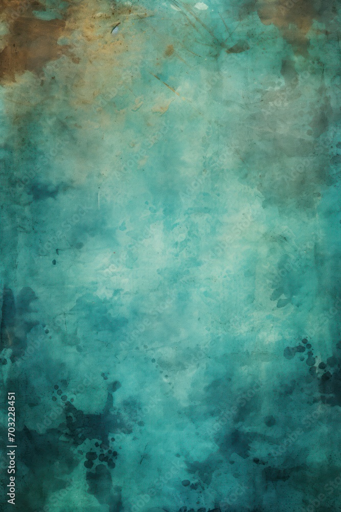 Grunge cyan background 