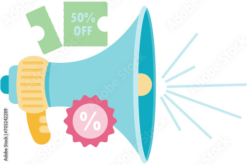 loudspeakers for marketing strategies, promotions using megaphones