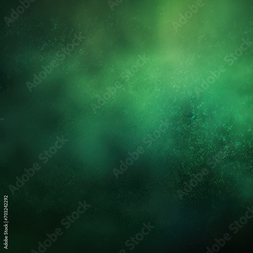 Grainy texture green gradient background 