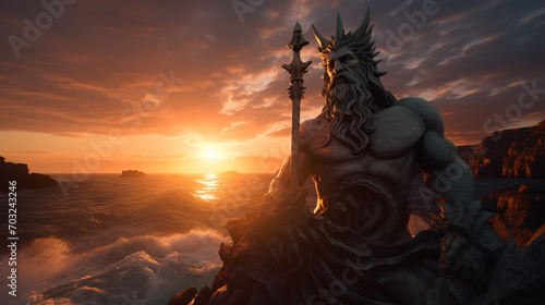 Powerful King Neptune Time Lapse