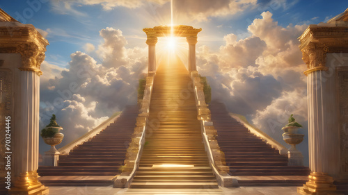 Stairway to heaven gates of heaven