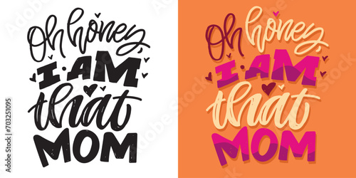 Hand drawn lettering postcard. T-shirt design, mug print, 100% vector image.