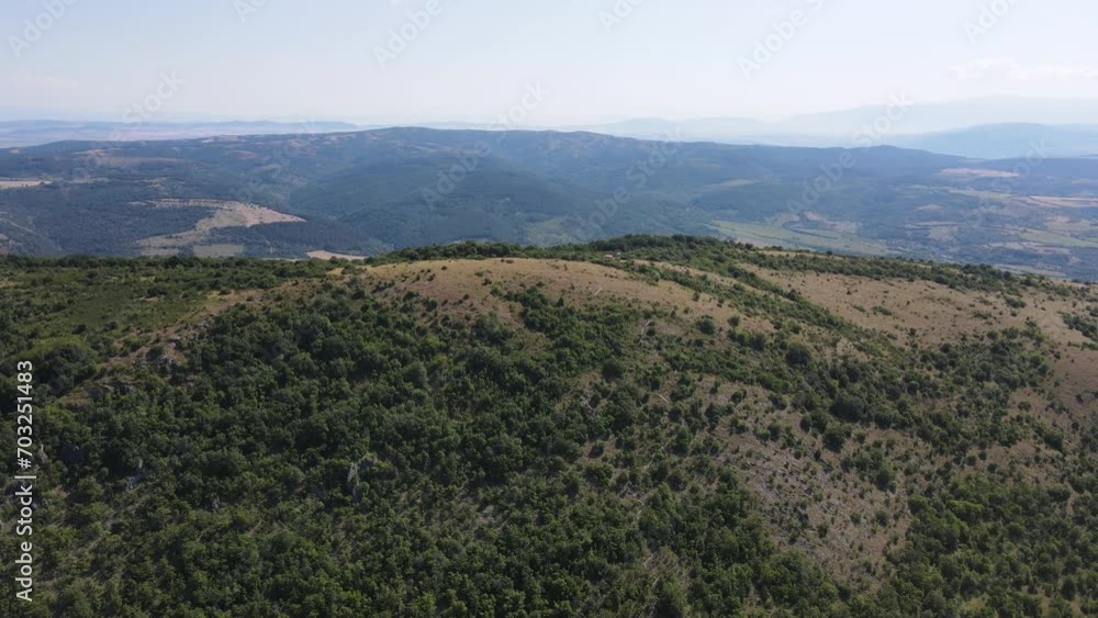 Amazing Summer Landscape of Rudina mountain, Pernik Region, Bulgaria Amazing Summer Landscape of Rudina mountain, Pernik Region, Bulgaria