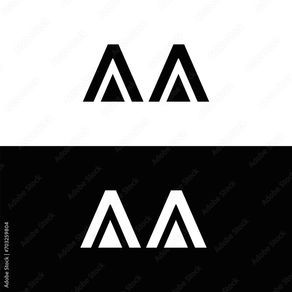 AA logo. AA set , A A design. White AA letter. AA, A A letter logo design. Initial letter AA letter logo set, linked circle uppercase monogram logo. A A letter logo vector design.
AA logo. AA set , A A design. White AA letter. AA, A A letter logo design. Initial letter AA letter logo set, linked circle uppercase monogram logo. A A letter logo vector design.