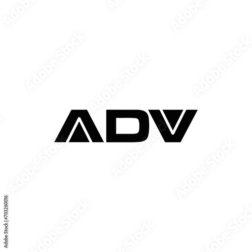 ADV logo. ADV set , A D V design. White ADV letter. ADV, A D V letter logo design. Initial letter ADV letter logo set, linked circle uppercase monogram logo. A D V letter logo vector design.	
