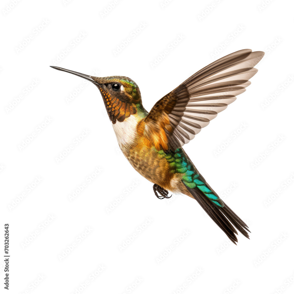Fototapeta premium hummingbird isolated on transparent background
