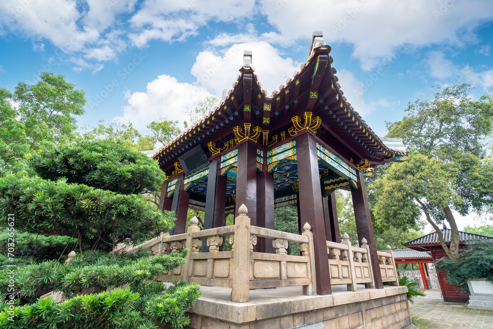 The historical architecture of Tianxin Pavilion Park, Changsha, China. The historical architecture of Tianxin Pavilion Park, Changsha, China.