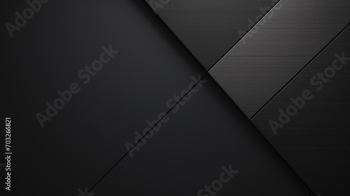 Modern black blue abstract background. Minimal. Color gradient. Dark. Web banner. Geometric shape. 3d effect. photo