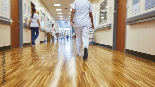 Dedicated Healer: Middle Eastern Nurse in Urgent Response