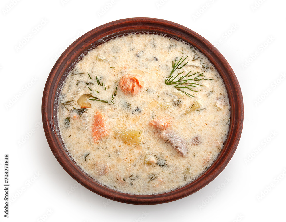 Scandinavian cream soup