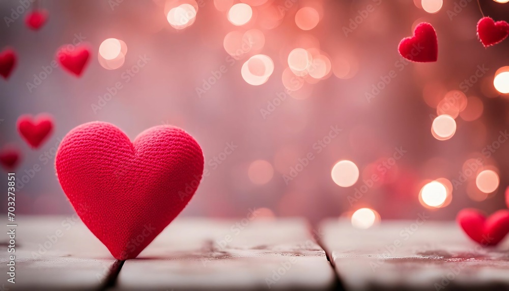 Valentine's Day-themed, heart-shaped decorations, Feeling the love in the air with all the pink and red decorations. generative Ai Valentine's Day-themed, heart-shaped decorations, Feeling the love in the air with all the pink and red decorations. generative Ai