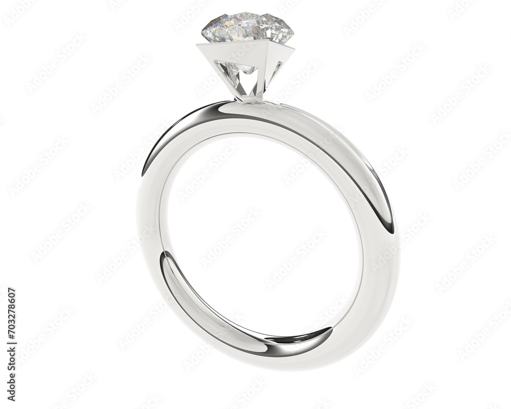 Jewelry isolated on background. 3d rendering - illustration Jewelry isolated on background. 3d rendering - illustration