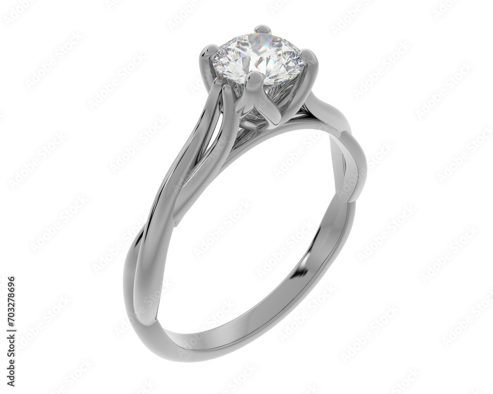 Jewelry isolated on background. 3d rendering - illustration Jewelry isolated on background. 3d rendering - illustration