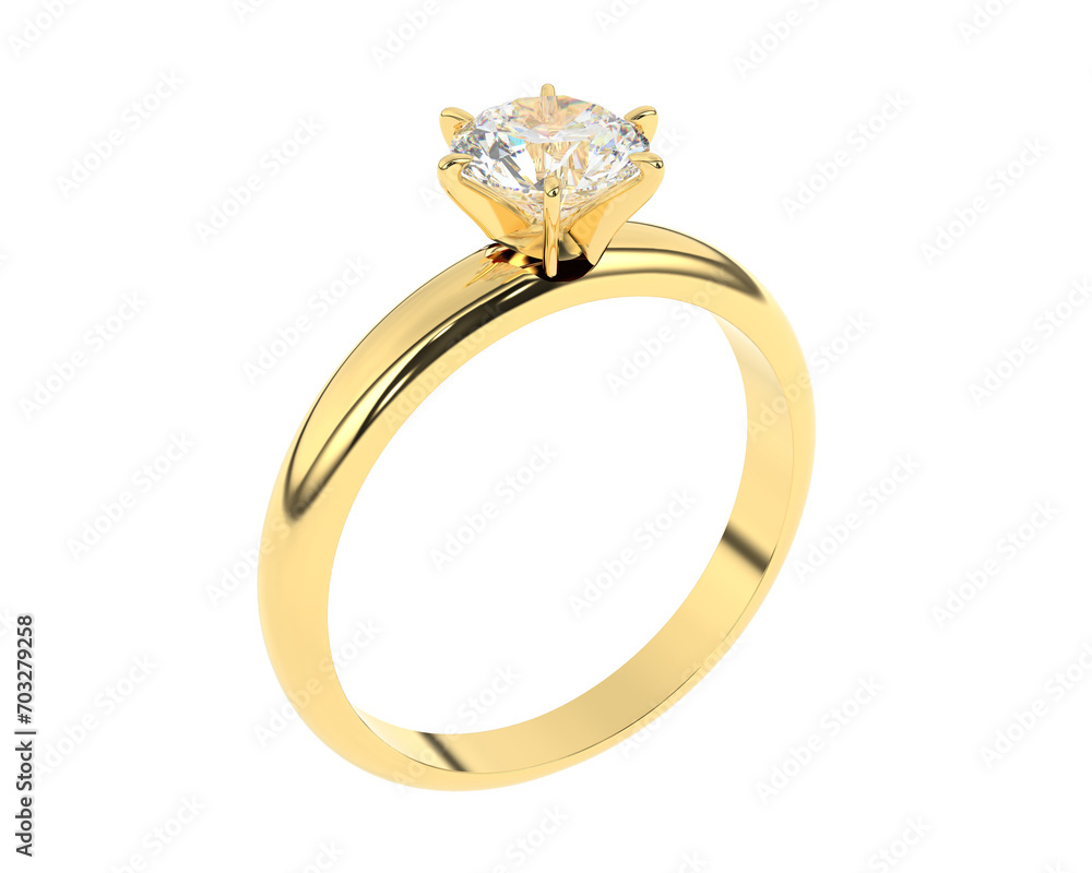 Jewelry isolated on background. 3d rendering - illustration Jewelry isolated on background. 3d rendering - illustration