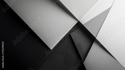 Gray black white paper texture flat solid minimalist geometric pattern abstract background wallpaper