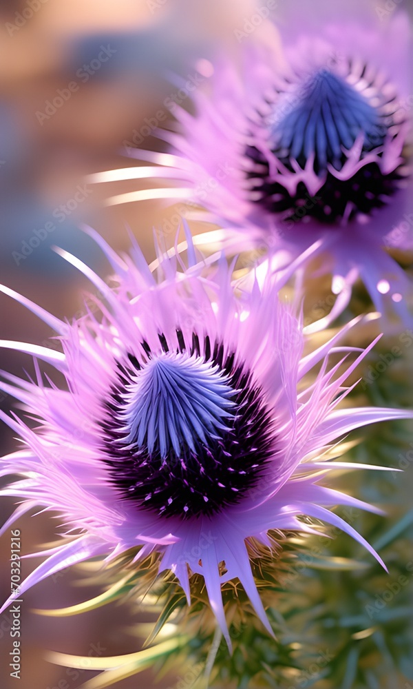 purple flower staring at you purple flower staring at you