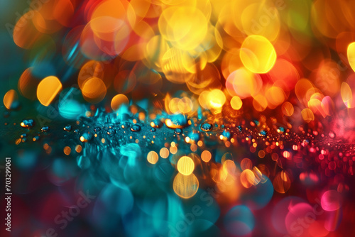 abstract bokeh background