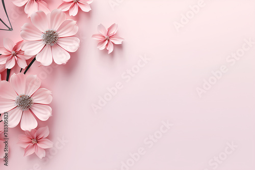 pink flower background © Mahendra