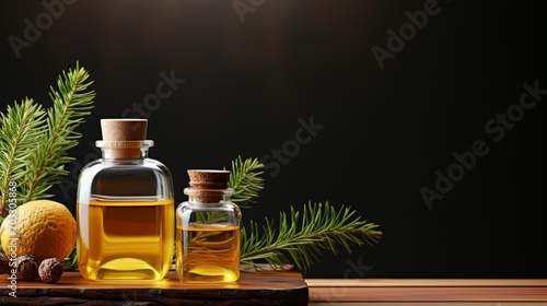 Cedarwood essentials oil natural extract photo