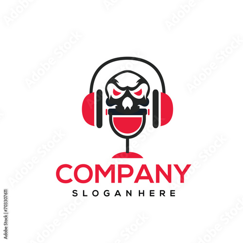 Music Podcast Logo, Audio Podcast Logo, Soundcast Logo, Music Show Logo, Podcasting Logo, Musical Vibes Logo, Song Showcase Logo, Music Discussion Logo, Podcast Branding Logo, Melody Logo, Sonic Podca