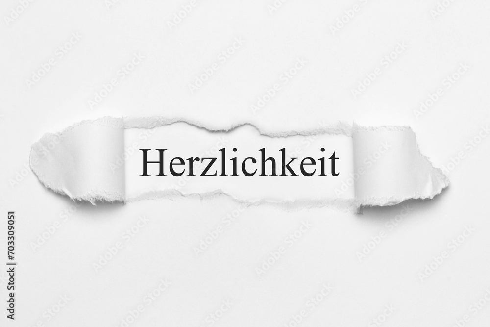 Herzlichkeit	