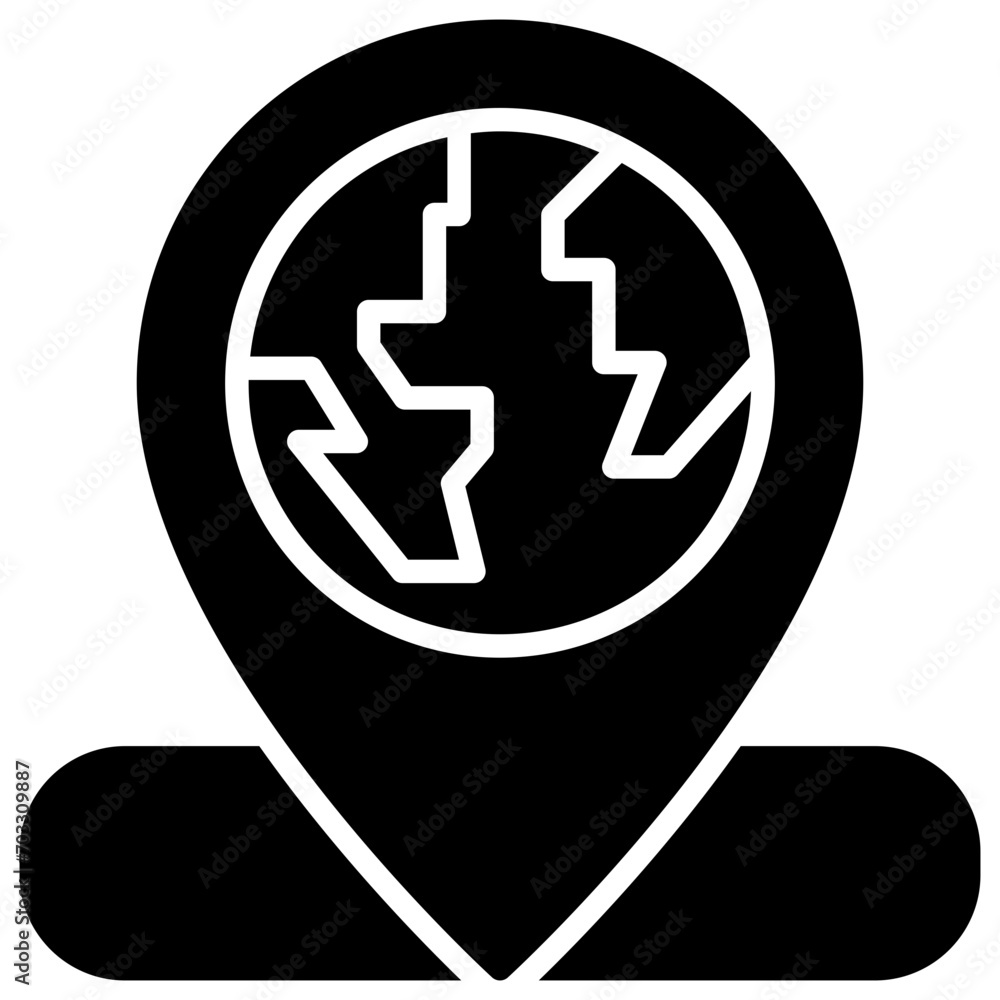 Location Solid Icon Location Solid Icon