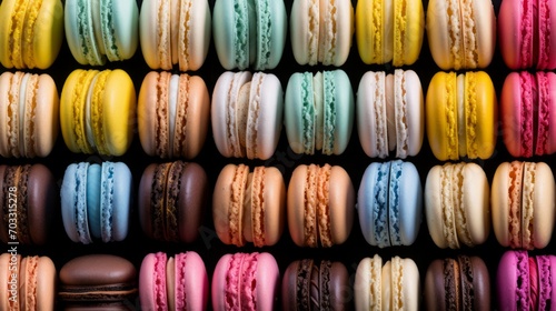 A Delicious Assortment of Macarons
