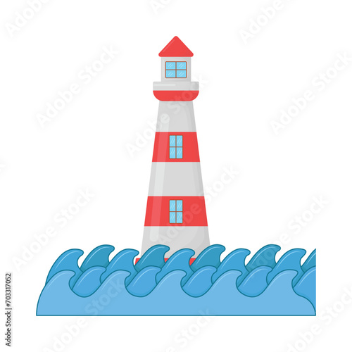 illustration of lighthouse 