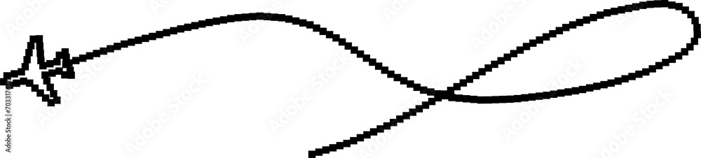 8 bits of airplane routes pixels 8 bits of airplane routes pixels