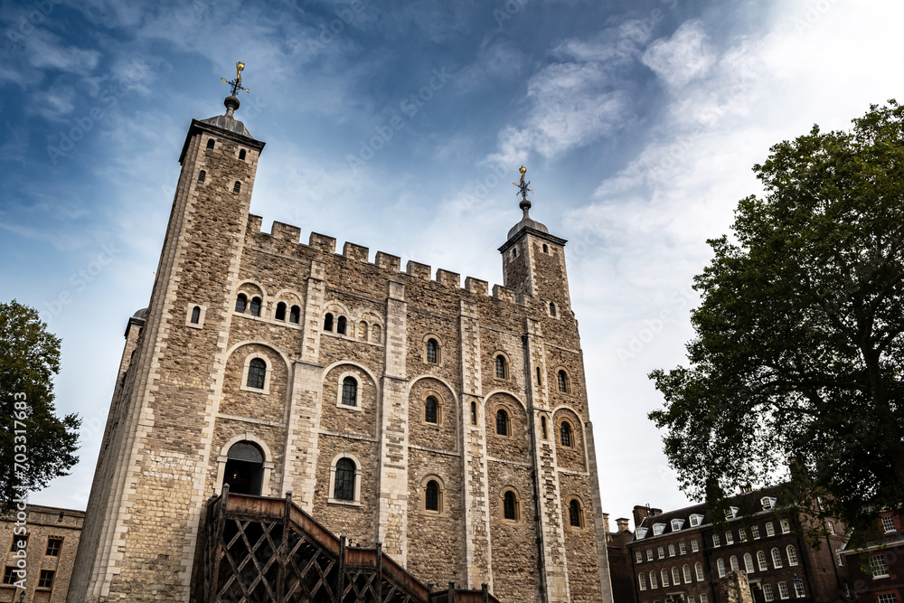 Tower Of London, UNESCO World Heritage Site In London, United Kingdom 