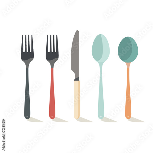 vector  fork  cutlery  restaurant  dining  kitchen  meal  dinner  knife  dish  illustration  icon  set  cooking  design  eat  symbol  utensil  black  food  tableware  spoon  silverware  isolated  lunc