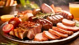 Barbecue Platter with Mixed Meat Pack
