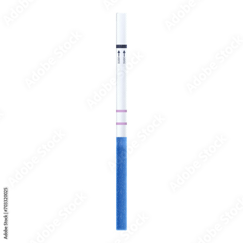 Pregnancy test set. Positive and negative pregnancy tests, 3D vector realistic