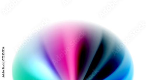 Color mixing liquid rainbow shape background