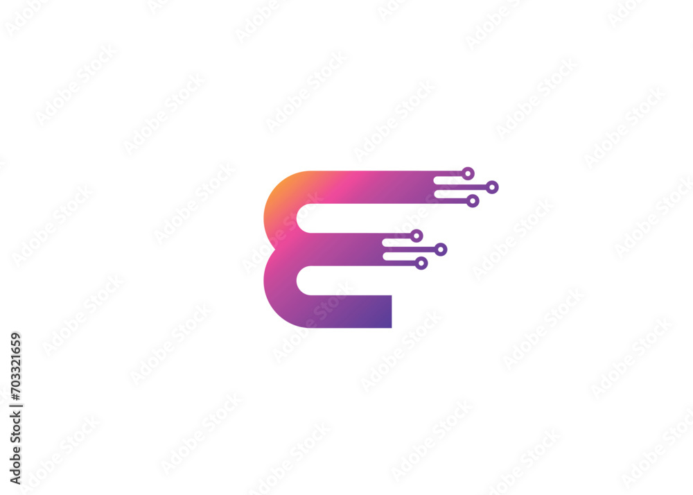 Letter E Technology vector monogram logo design template. Letter E molecule, Science and Bio technology Vector logo Design Letter E Technology vector monogram logo design template. Letter E molecule, Science and Bio technology Vector logo Design