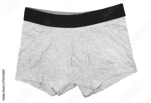 Men's briefs boxers isolated on white, Men's underwear photo