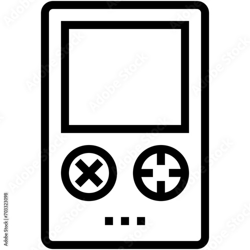 Gameboy Vector Icon