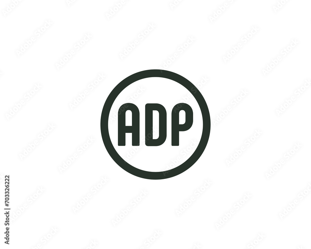 ADP logo design vector template ADP logo design vector template