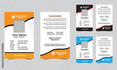 ID Card Template | Office Id card | Creative Id card design for your company employee