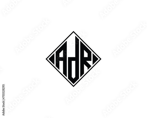Free Download ADR logo design vector template - GFXLoad