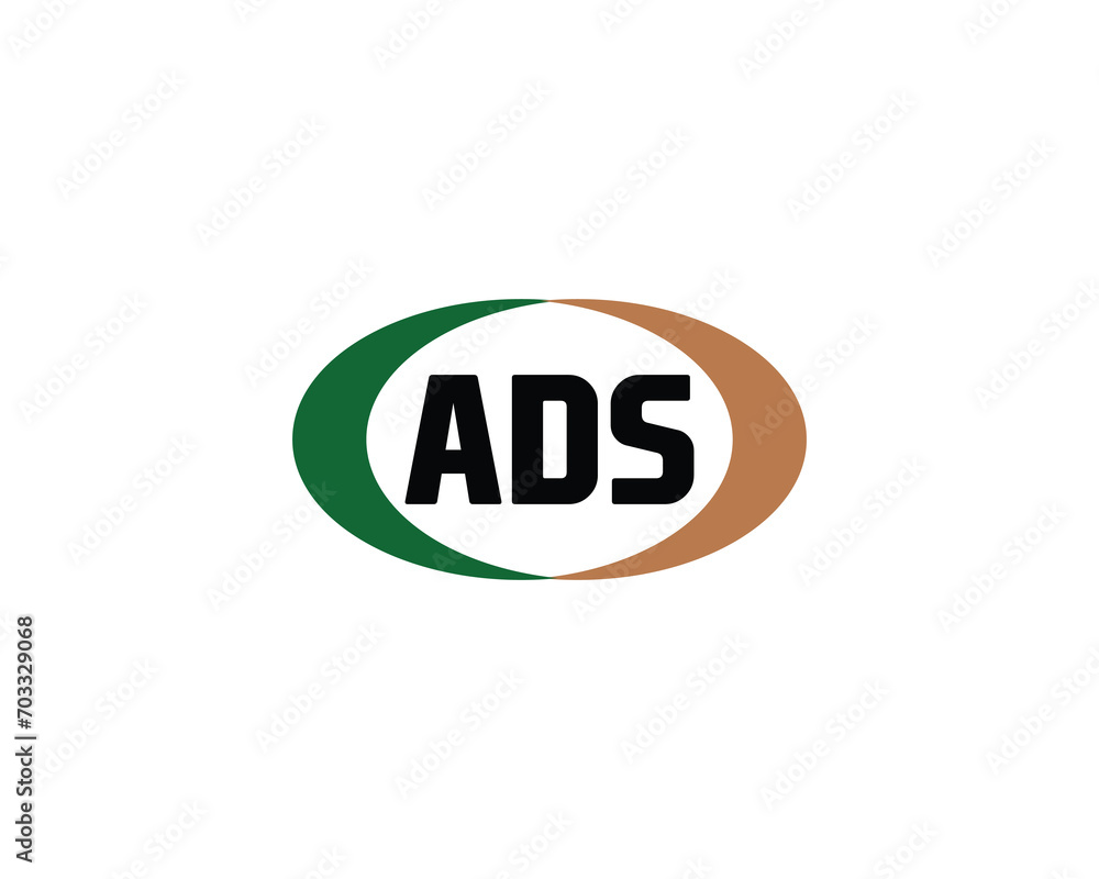 ADS logo design vector template ADS logo design vector template