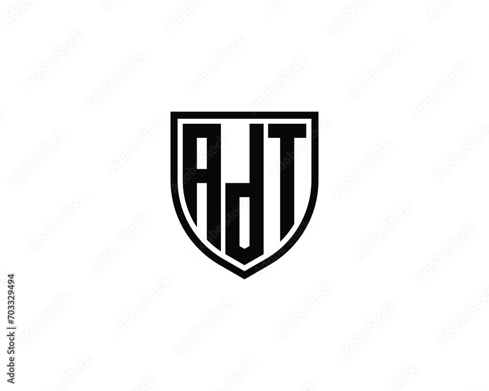 ADT logo design vector template ADT logo design vector template