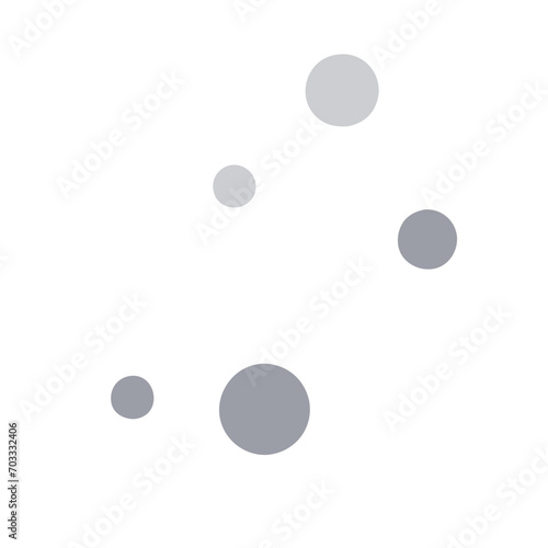 Waxing gibbous moon vektor icon illustation