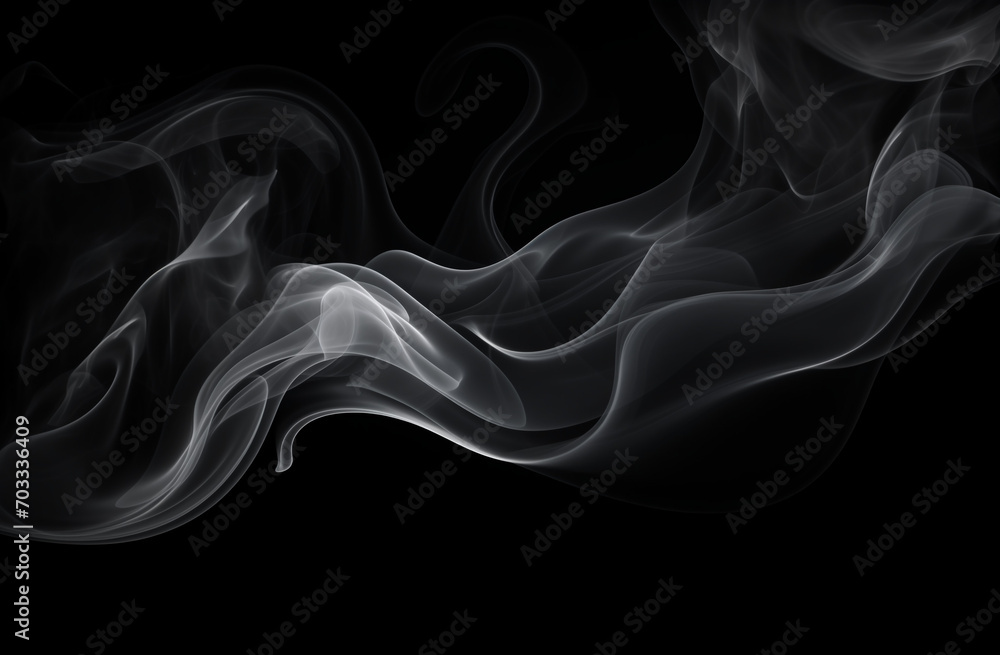 smoke on black, abstract smoke on black, abstract