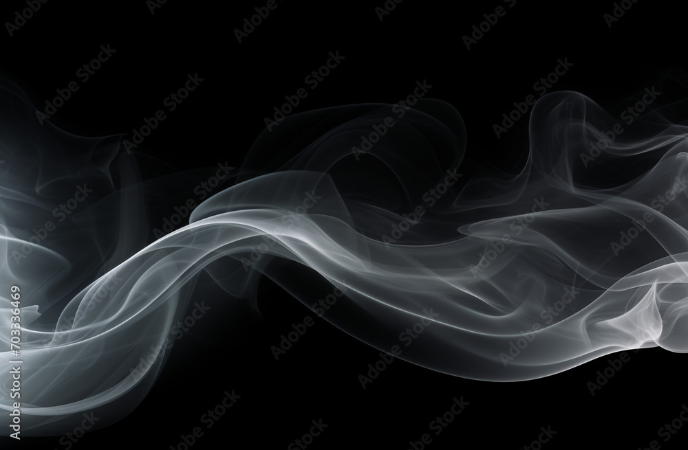 smoke on black, abstract smoke on black, abstract